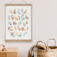 Animal Alphabet Print - Prints