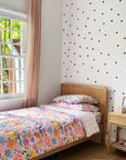 Black Polka Dot Wall Decal - Decals - Polka Dots