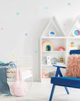 Cotton Candy Polka Dot Wall Decal - Decals Dots