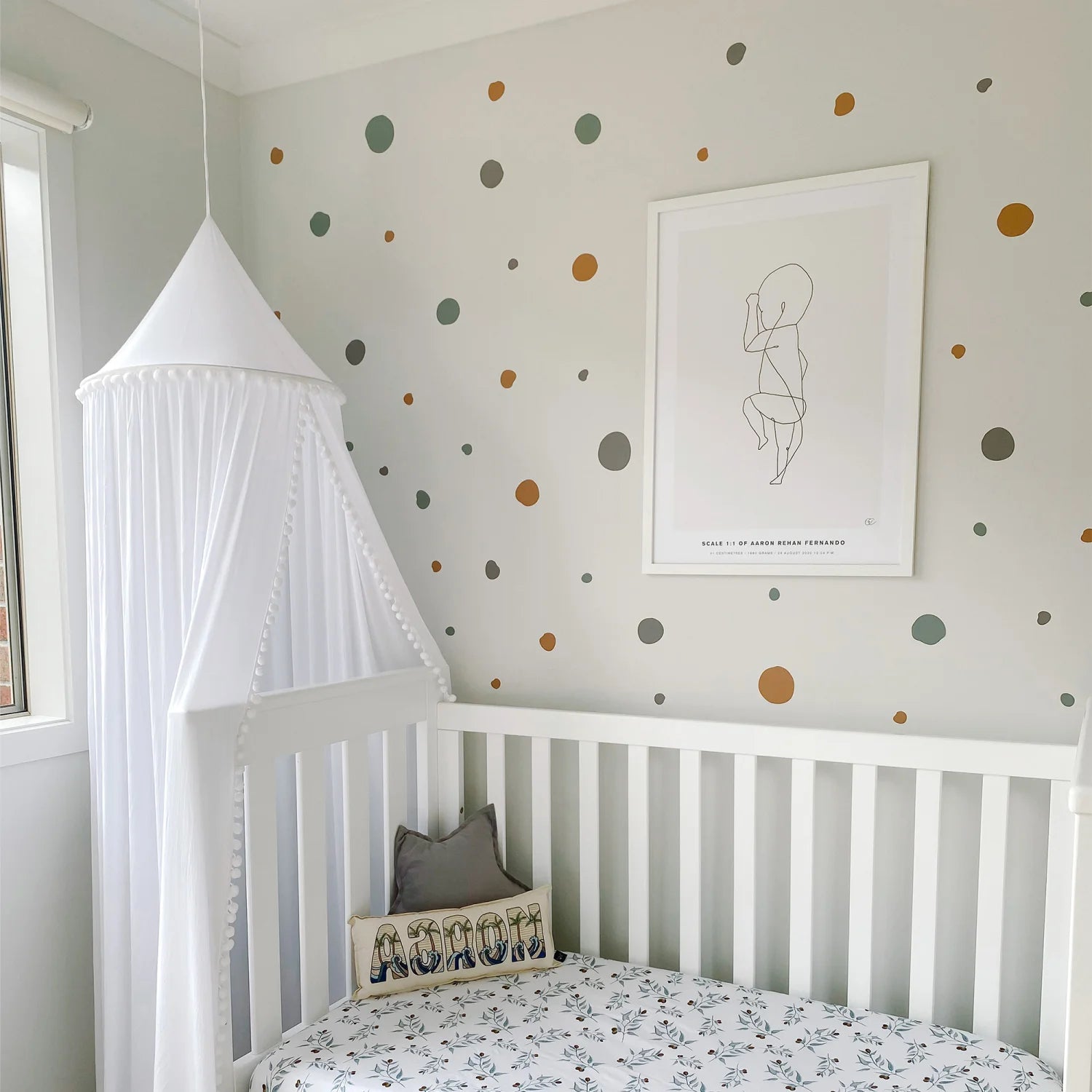 Jungle Vibes #1 Polka Dot Wall Decal - Decals Dots