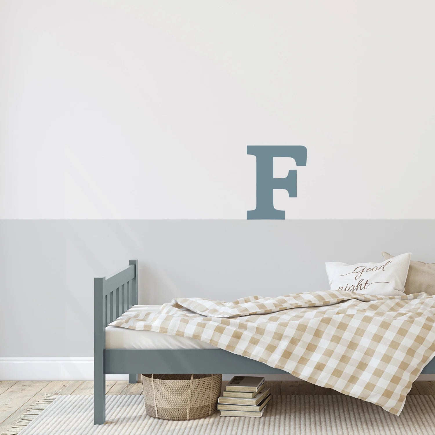 Letter F Initial Decal - Decals - Initials