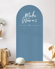 Make Waves Arch - Decals Quote Arches