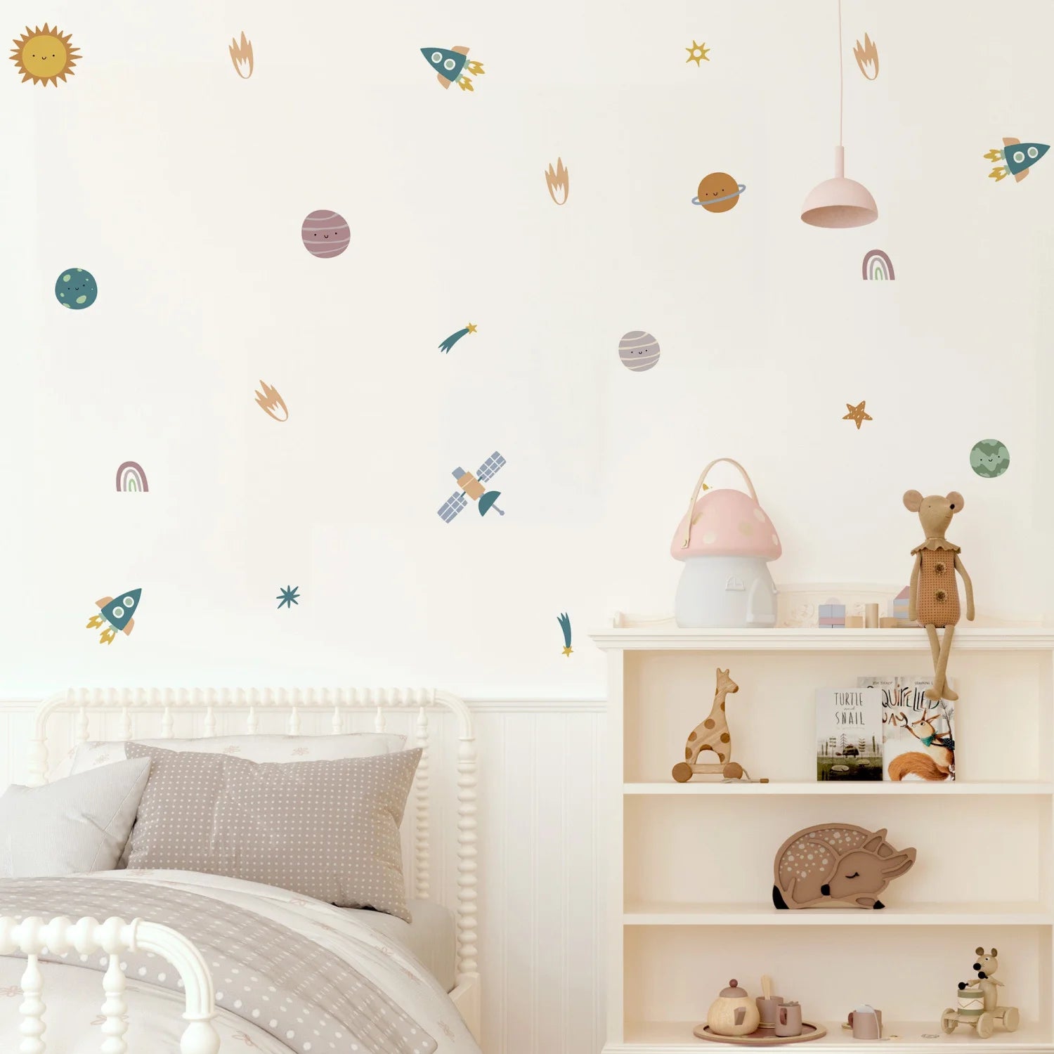 Mixed Planets Wall Decal - Decals - Space