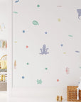 Pastel Under The Sea Wall Decals - Decals - Sea