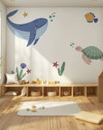 Whale and Friends Wall Decals - Decals - Animals